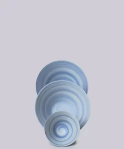 Middle Kingdom Best Sellers Conical Porcelain Bowl - Cornflower