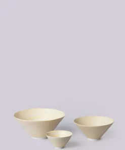 Middle Kingdom Conical Porcelain Bowl - Mango Kitchen + Dining