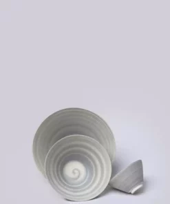 Middle Kingdom Kitchen + Dining Conical Porcelain Bowl - Slate