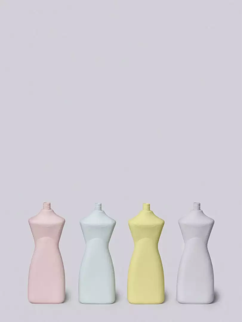 Middle Kingdom Curvy Porcelain Vase 1 Middle Kingdom Curvy Porcelain Vase