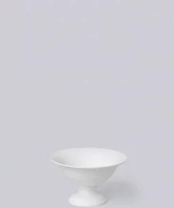 Middle Kingdom Best Sellers Footed Porcelain Vase - Bisque