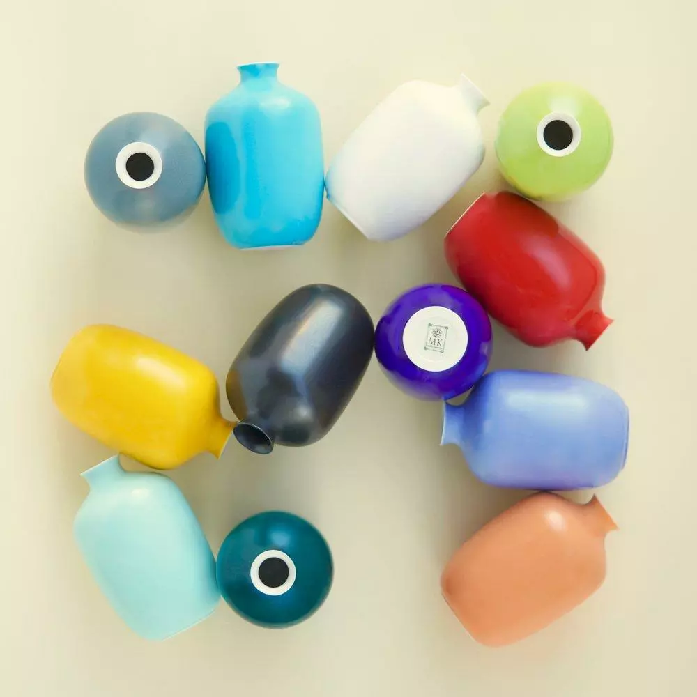 Middle Kingdom Glossy Mini Porcelain Vase 10 Home Goods 1 Middle Kingdom Glossy Mini Porcelain Vase 10 Home Goods