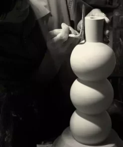 Middle Kingdom Glossy Mini Porcelain Vase 5 BIPOC Owned