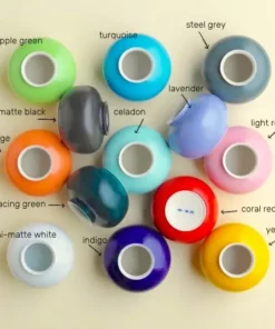 Middle Kingdom BIPOC Owned Glossy Mini Porcelain Vase 7