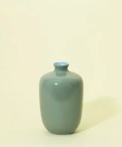 Middle Kingdom BIPOC Owned Glossy Small Plum Porcelain Vase 11 Middle Kingdom BIPOC Owned Glossy Small Plum Porcelain Vase