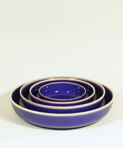 Middle Kingdom Hermit Porcelain Bowl - Indigo