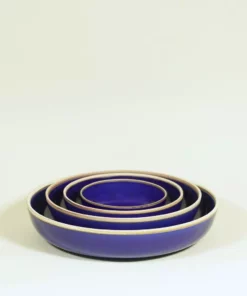 Middle Kingdom Hermit Porcelain Bowl - Indigo