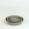 Middle Kingdom Hermit Porcelain Bowl - Steel Grey BIPOC Owned