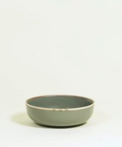 Middle Kingdom Hermit Porcelain Bowl - Steel Grey BIPOC Owned