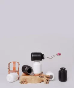 Middle Kingdom Planters + Vases Mini Porcelain Vase 1