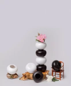 Middle Kingdom Planters + Vases Mini Porcelain Vase 7