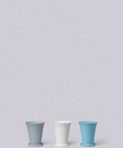 Middle Kingdom Minimus Conical Porcelain Pot