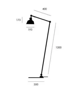 Ameico Modular 556 63" Floor Lamp Lighting 5 Ameico Modular 556 63