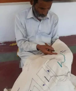 Leah Singh Midnight Jewel Wool Throw Pillow Cover - Gray Home Goods