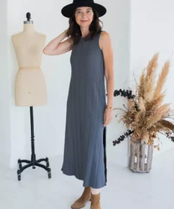 Mien Clothing Fortuna Wide Rib Dress