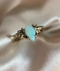 Iron Oxide Milky Way Teardrop Ring Jewelry 11 Iron Oxide Milky Way Teardrop Ring Jewelry