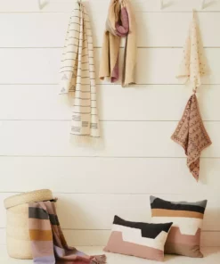 Minna Handcrafted Canyon Throw Pillow