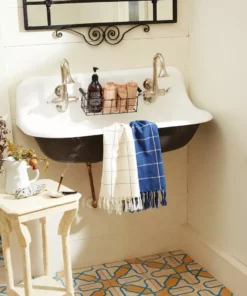 Minna Handcrafted Cream Grid Towel 9 Minna Handcrafted Cream Grid Towel