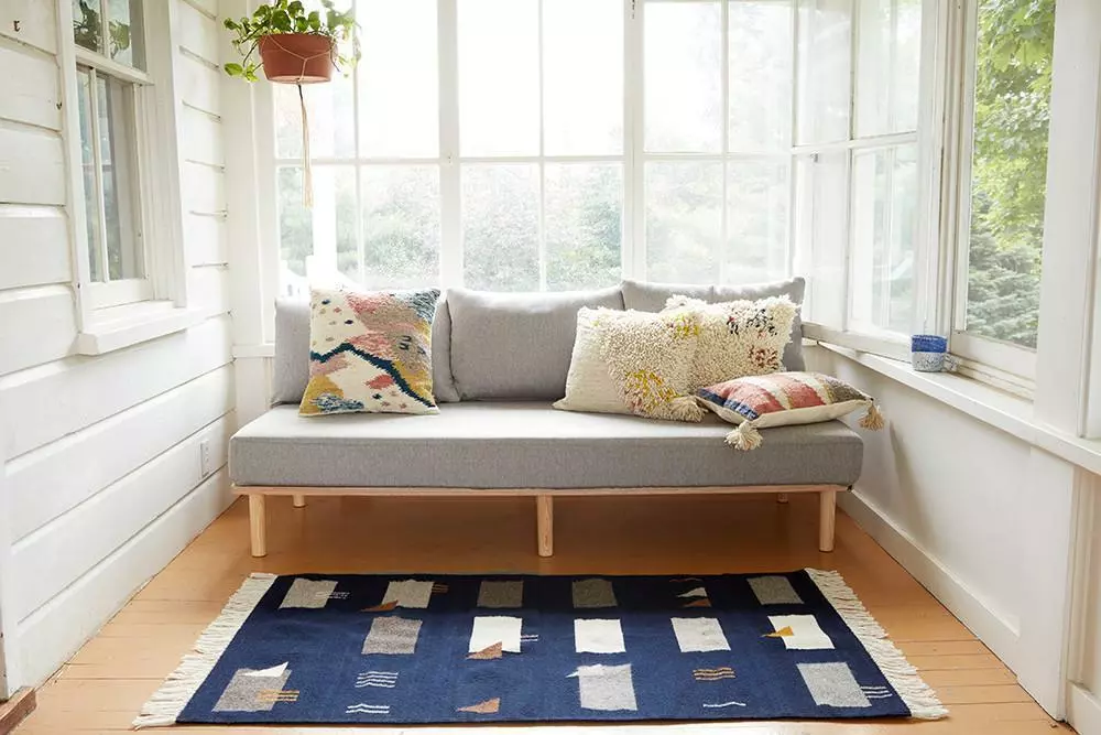 Minna Diagonal Pillow - Original Handcrafted 4 Minna Diagonal Pillow - Original Handcrafted