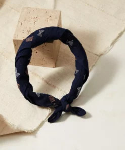 Minna Elle Bandana - Indigo Accessories