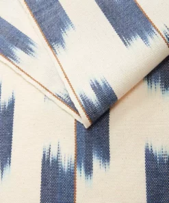 Minna Handcrafted Ikat Table Runner - Indigo