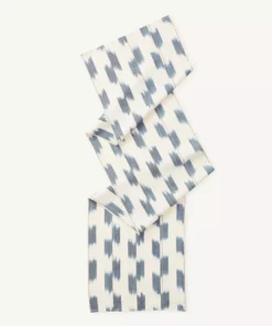 Minna Handcrafted Ikat Table Runner - Indigo