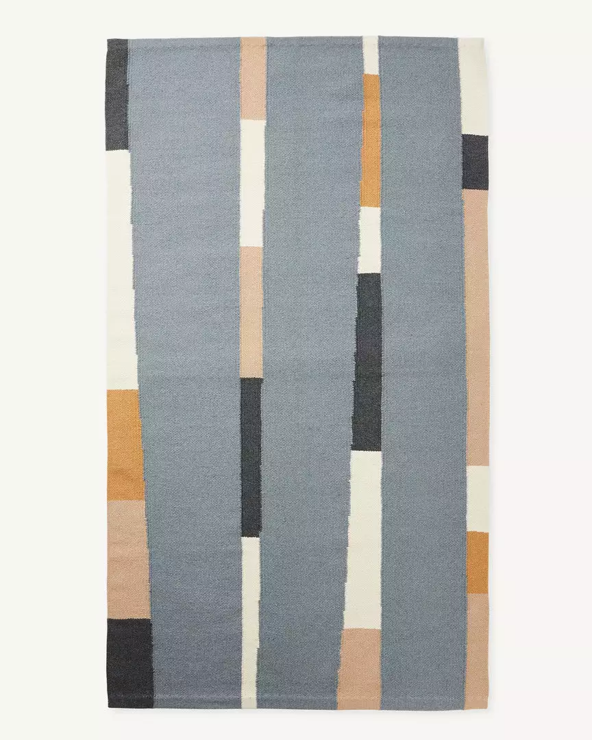 Minna Lines Wool Rug - Dusk 3 Minna Lines Wool Rug - Dusk