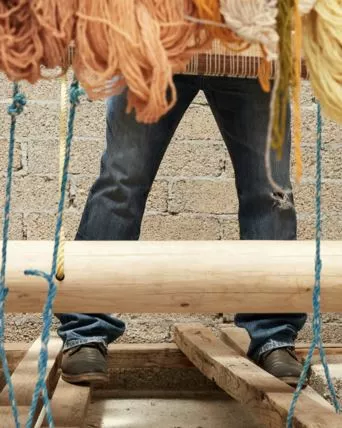 Minna Lines Wool Rug - Dusk 6 Minna Lines Wool Rug - Dusk