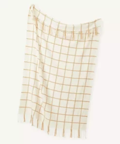 Minna Louise Throw Blanket - Oat Home Goods
