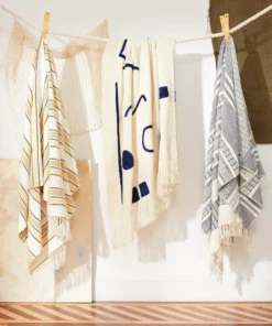 Minna Marta Throw Blanket - Blue Best Sellers 7 Minna Marta Throw Blanket - Blue Best Sellers