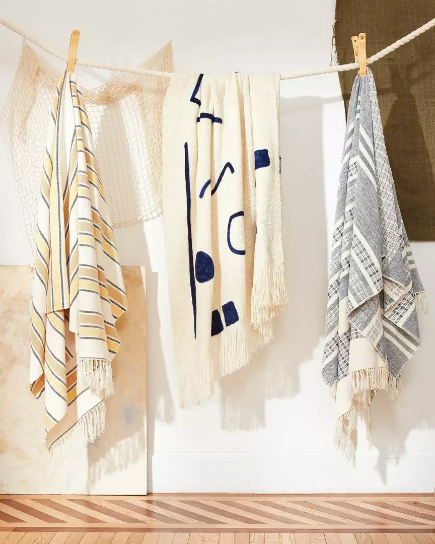 Minna Marta Throw Blanket - Blue Best Sellers 3 Minna Marta Throw Blanket - Blue Best Sellers