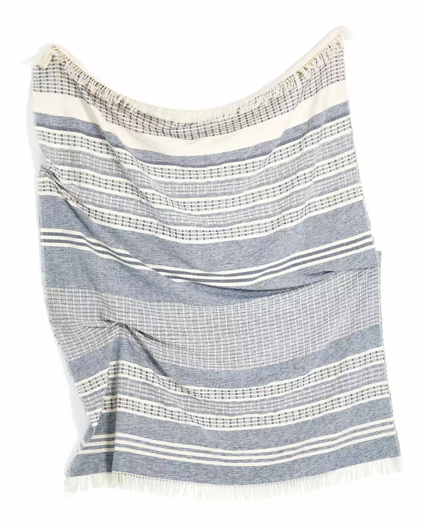 Minna Marta Throw Blanket - Blue Best Sellers 2 Minna Marta Throw Blanket - Blue Best Sellers