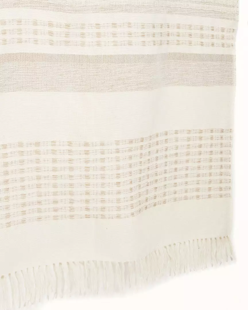 Minna Marta Throw Blanket - Cream 4 Minna Marta Throw Blanket - Cream