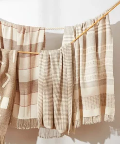 Minna Marta Throw Blanket - Cream 11 Minna Marta Throw Blanket - Cream