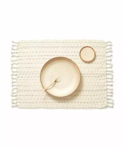 Minna Kitchen + Dining Panalito Placemat - Cream