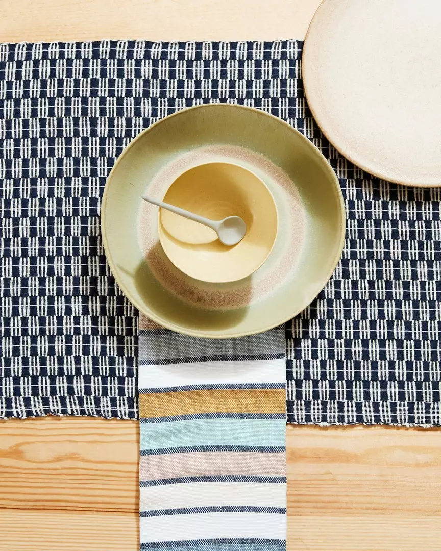 Minna Panalito Placemat - Indigo 6 Minna Panalito Placemat - Indigo