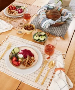 Minna Kitchen + Dining Panalito Table Runner - Indigo 9 Minna Kitchen + Dining Panalito Table Runner - Indigo