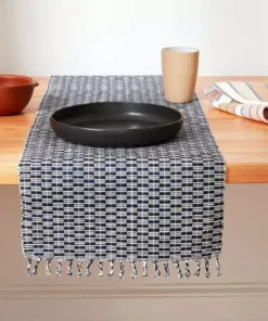 Minna Kitchen + Dining Panalito Table Runner - Indigo 8 Minna Kitchen + Dining Panalito Table Runner - Indigo