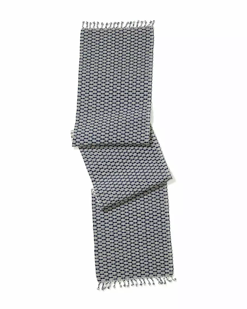 Minna Kitchen + Dining Panalito Table Runner - Indigo 2 Minna Kitchen + Dining Panalito Table Runner - Indigo