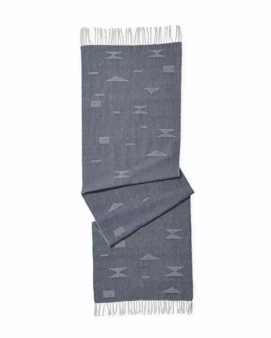 Minna Shapes Table Runner - Blue Best Sellers 2 Minna Shapes Table Runner - Blue Best Sellers