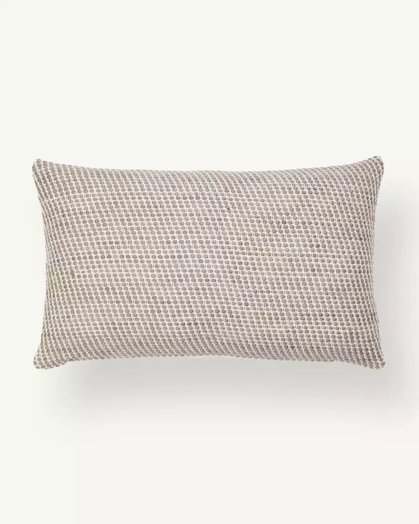 Minna Sheila Merino Lumbar Pillow - Fog Home Goods 2 Minna Sheila Merino Lumbar Pillow - Fog Home Goods