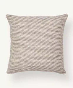 Minna Home Goods Sheila Merino Throw Pillow - Fog