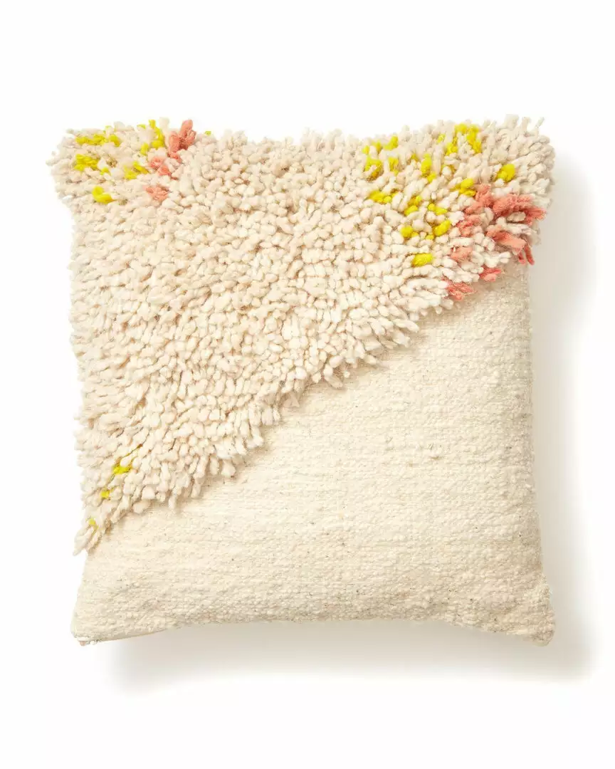 Minna Split Shag Pillow 2 Minna Split Shag Pillow