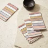 Minna Sunrise Stripe Napkin Set Kitchen + Dining