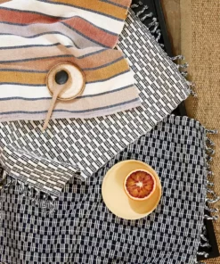 Minna Sunrise Stripe Napkin Set Kitchen + Dining