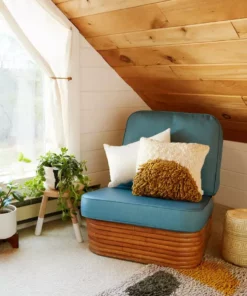 Minna Texture Lumbar Pillow Cream