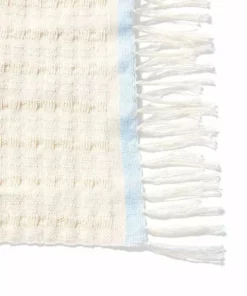 Minna Handcrafted Texture Placemat - Blue 6 Minna Handcrafted Texture Placemat - Blue