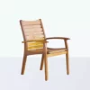 Masaya & Co. Furniture Miramar Outdoor Arm Dining Chair