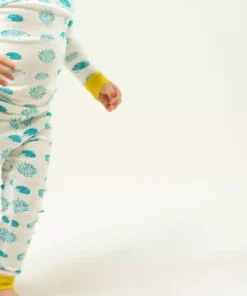 Mirasa Design Kids' Porcupine Pajama Set - Blue + Celery Kids' + Baby