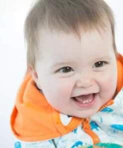 Mirasa Design Baby Elephant Hoodie - Orange 11 Mirasa Design Baby Elephant Hoodie - Orange